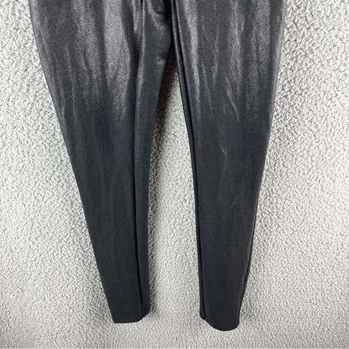 SPANX Damen Kunstleder Leggings schwarz Größe L - Bild 13 von 16