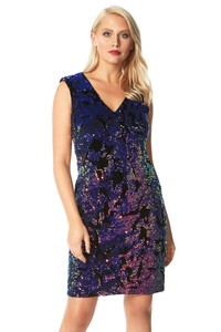 velvet embellished dress