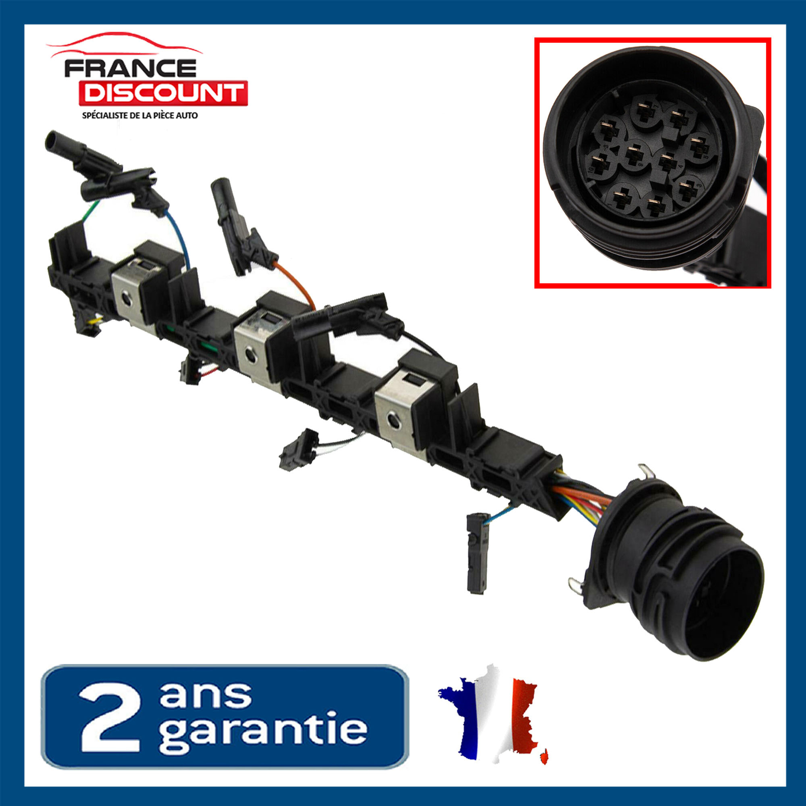 Faisceau injecteur 03G971033M pour Octavia 2 et Touran 2.0 TDI