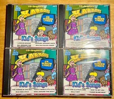 VTG The Singing Machine Kids Karaoke CDs Vol 1-4 - Multiple Classic Kids Songs