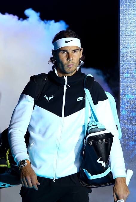 Rafael Nadal Nike 2015 ATP Finals Hoodie Jacket size:M RAFA | eBay