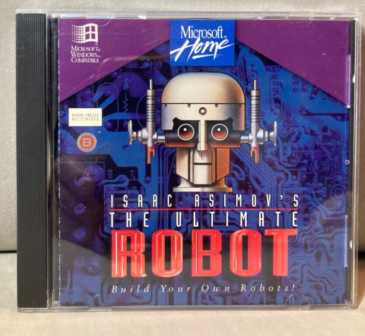 Microsoft Home Video Game Issac Asimov's Ultimate Robot CD-ROM | eBay