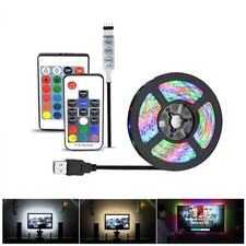 Led Light Strip 5V USB Cable 2835 Smd 5m Rgb Waterproof Flexible Tape Roll Dc