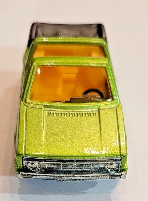 SIKU VW GOLF LS cabrio modellino automobile vintage verde 1033 made WEST GERMANY - Immagine 3 di 4