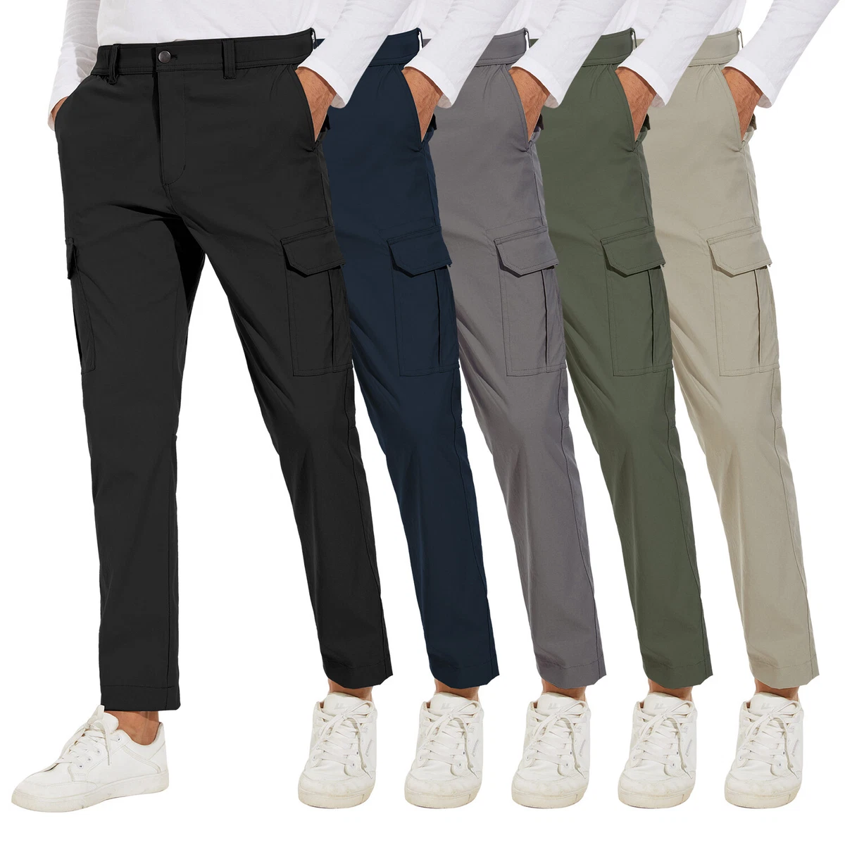 Tapered waterproof store trousers