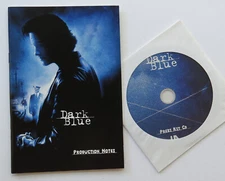 CD-ROM + Booklet DARK BLUE Kurt RUSSELL Ving RHAMES Movie Digital PRESS KIT