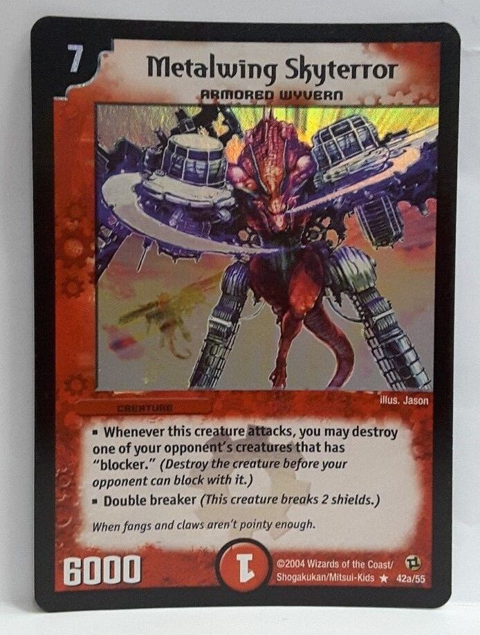 Duel-Master Metalwing Skyterror 42a/55 | eBay Duel-Master Metalwing Skyterror 42a/55 | eBay