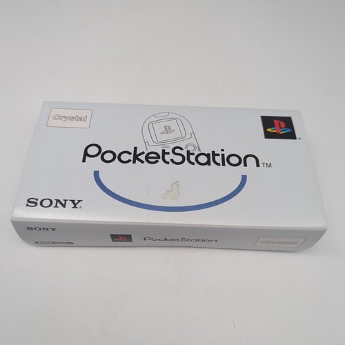 Sony PocketStation poket station playstation 1 Mini Console Clear Japan USED - Picture 8 of 8
