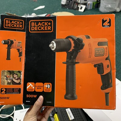 500W Hammer Bohrer 230V - BLACK & DECKER - BEH200-GB