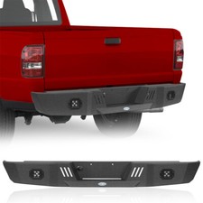 Offroad Steel Rear Back Bumper For 1993-2011 Ford Ranger Fleetside Trucks Pickup