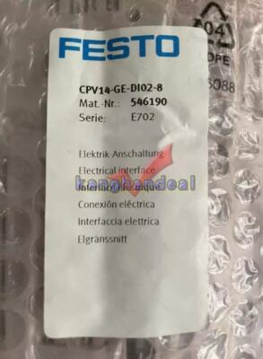 1PC new FESTO CPV14-GE-DI02-8 546190 Electrical Interface