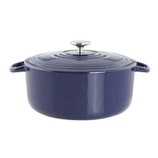 Chantal 7 Qt Cast Iron US-Made Premium Enamel Coating Dutch Oven (Used)