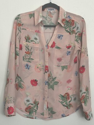 Express Portofino Women's  Top Blouse Size Small, Slim Fit   Perfect Condition.