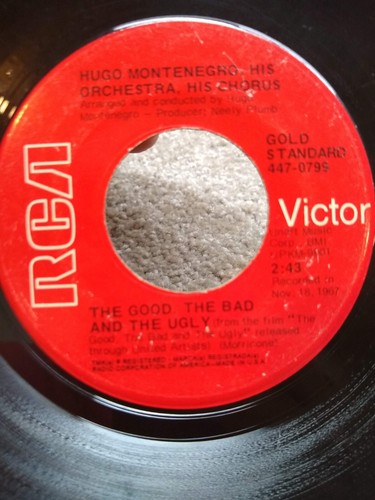 Hugo Montenegro The Good The Bad And The Ugly / For Few Dollars More | eBay