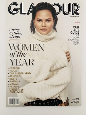 女性情報誌 Glamour France Magazine November 2016 Glamour December 2018 Women of the Year Magazine | eBay