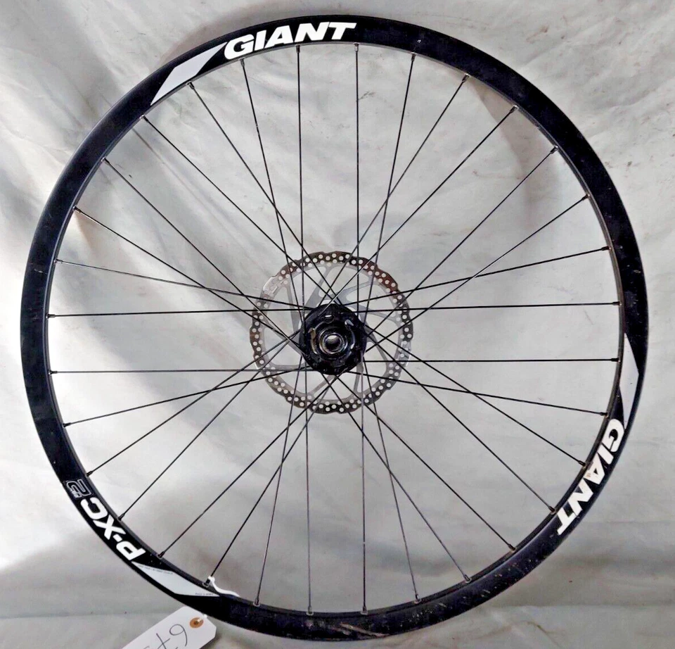 Rueda delantera de bicicleta MTB Giant P-XC2 29" disco de 6 pernos 100 mm 15 mm eje pasante 32S!! Foto 2 de 4