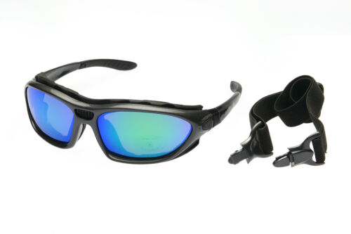 Lunettes de soleil polarisantes Alpes lunettes de ski lunettes de montagne lunettes de glacier - Photo 2 sur 3