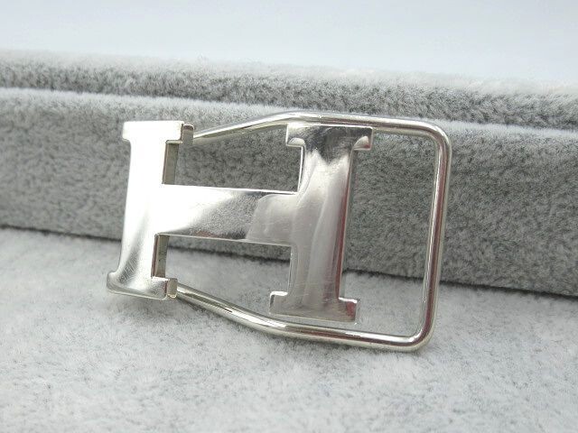 Hermes Money Bill Clip Constance Sterling Silver 925 SV925 40mm Pre-owned gift