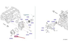 Pompe à eau Nissan QASHQAI