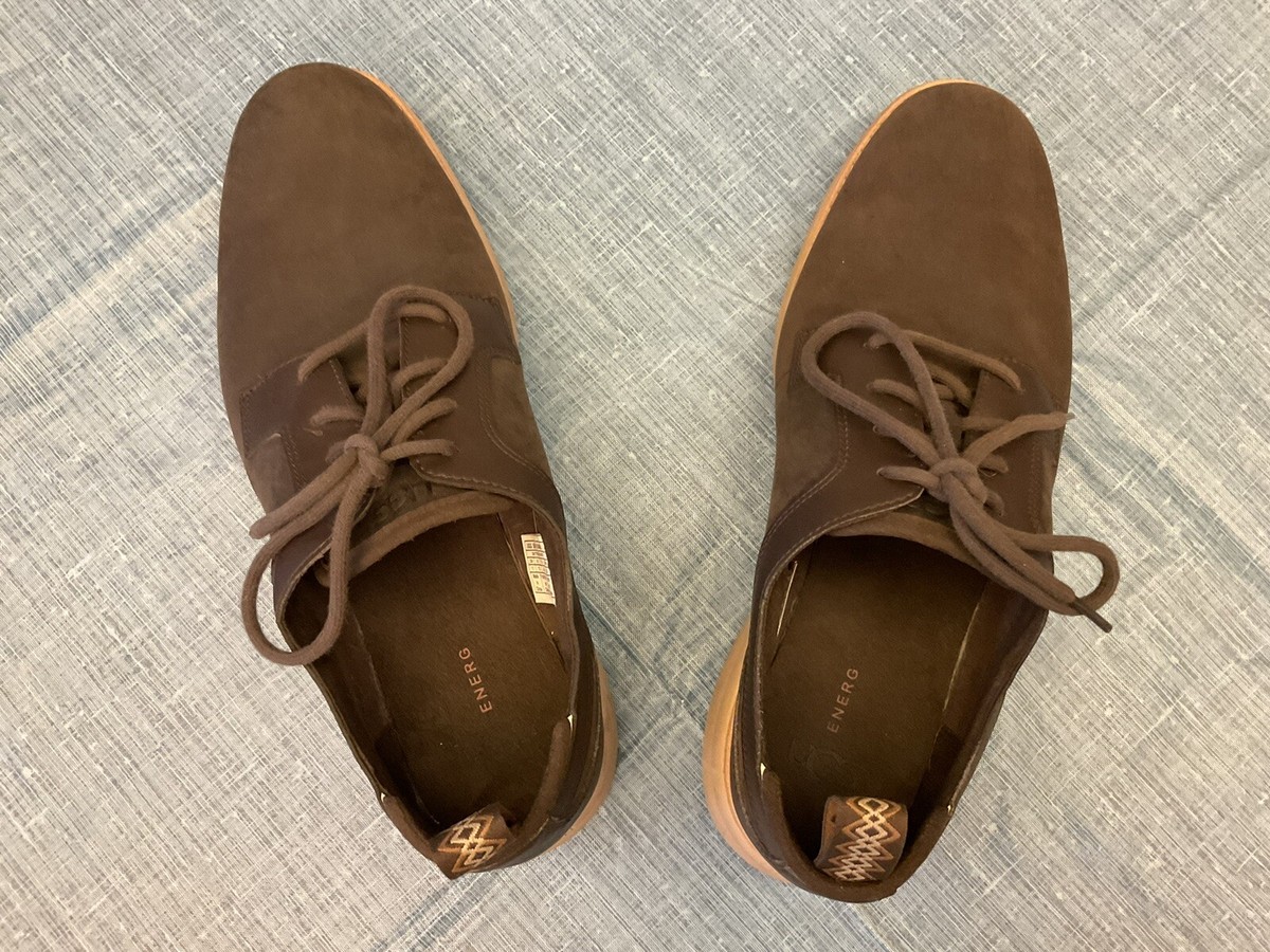 UGG Brown Leather EnerG Comfort Shoes Lowmel by UGG – Mens Sustainable Sneaker with Classic West  main image 4
