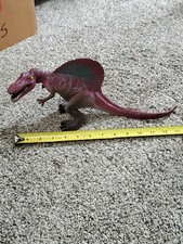 Large Ankyo Plastic Dinosaur 14" Long 6-1/4" Tall