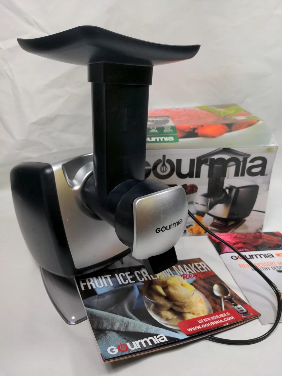Gourmia GSI180 Fruit Ice Cream Maker Auto Sorbet Soft Serve