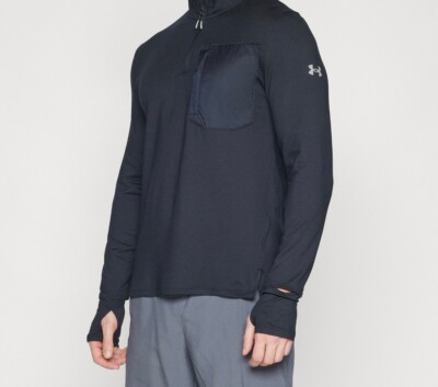 UNDER ARMOUR  Launch Trail  Run 1/4 ZIP - Langarmshirt für Herren NEU