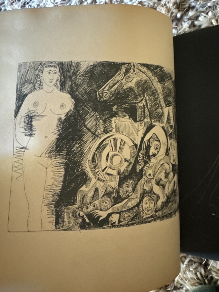 Avant Garde Picasso's Erotic Gravures Number 8 September 1969