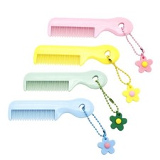 Koran Cartoon Comb Animal Floral Protable Hair Brushes Little Girl Kid Hair Comb