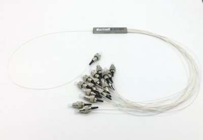 1x16 PLC mini pipe-type optical splitter optical waveguide splitter FC/PC FC/UPC