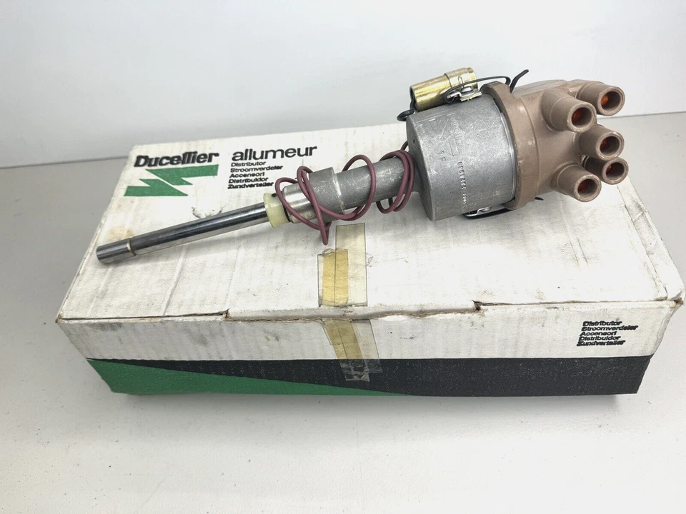 Genuino OEM FIAT 1970-1973 850 Ducellier Distribuidor 4217193 DE COLECCIÓN NUEVO NOS Foto 4 de 4