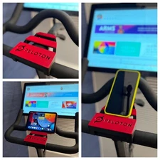 Phone iPad Tablet Holder Handlebar mount for Peloton Bike Bike+ 