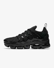 Nike Air Vapormax Plus Triple Black 924453-004 MEN'S SIZE 9.5 FAST SHIPPING