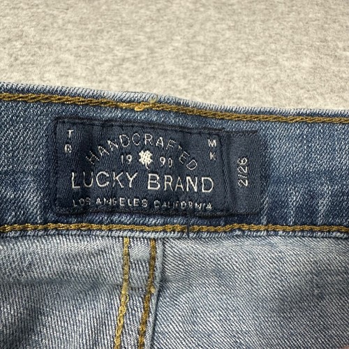 Lucky Brand Brooke Capri Jeans Stretch Light Wash Denim Damen 2/26 (28x27) - Bild 9 von 13