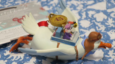 Disney The Rescuers Legacy Sketchbook Ornament 45th Anniversary