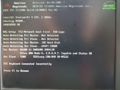INDUSTRIAL SBC,PC,IPC FSC-1713VNA CPU 2.40GHz COMPUTER BOARD WORKING FREE SHIP - Picture 2 of 8