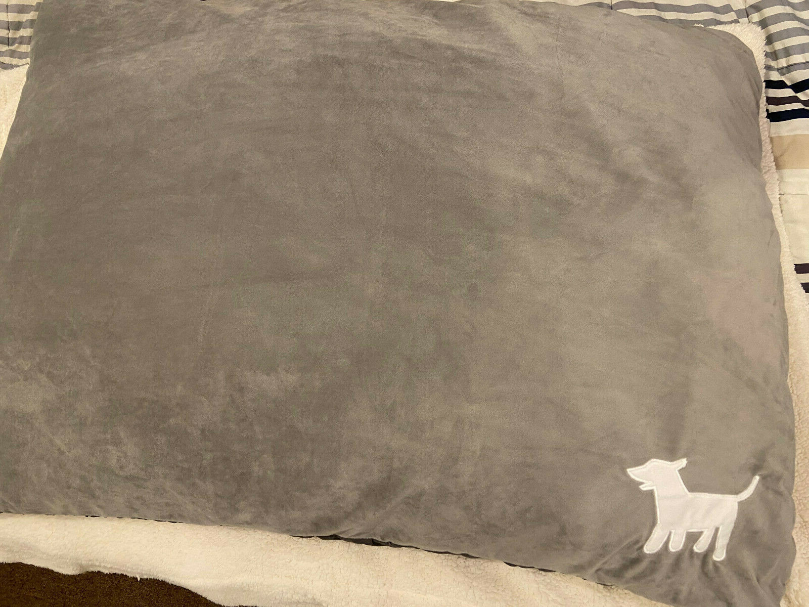 Top Paw Dog Bed XL, Classic, Lightweight to sleep anywhere, Washable