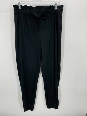 Vero Moda Pants Womens Medium Black Jogger Pull On Athleisure Comfort