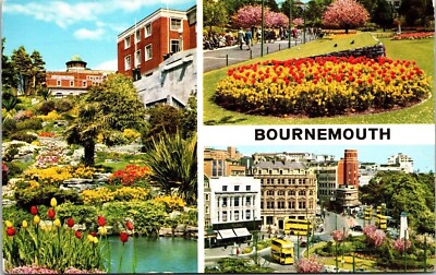 Bournemouth Multiview Wob Note 1971 Cancel Poole John Hinde Studios Postcard