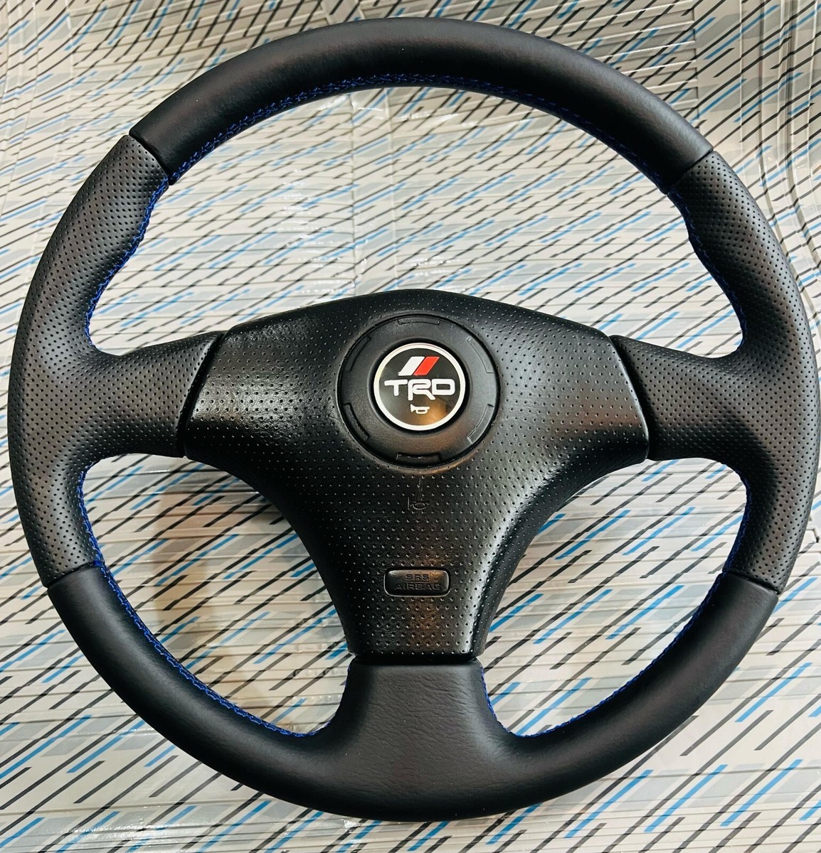 TOYOTA Celica Supra MR2 SPYDER Matrix Blue Stitched TRD Custom
