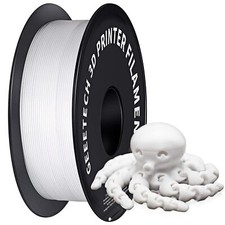 Geeetech 1.75mm 1kg/roll PLA Filament White FDM 3D Printer PLA Consumables US