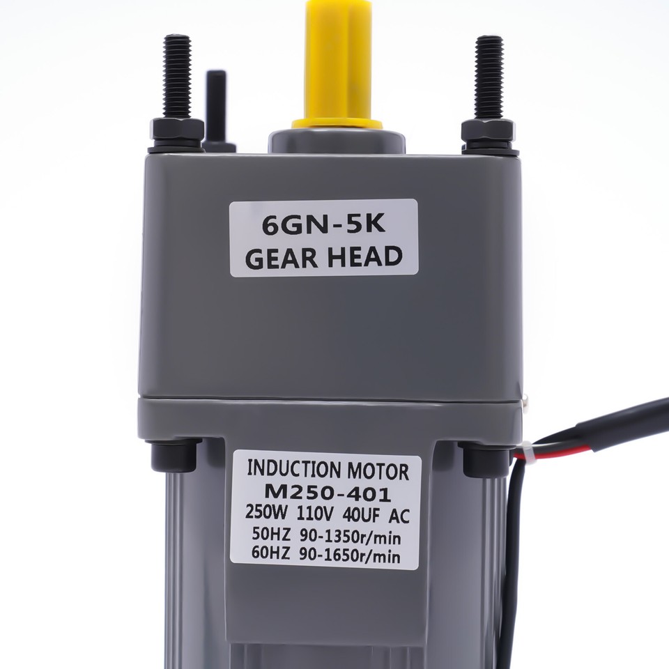 AC Gearmotor Adjustable Electric Motor Variable Speed Controller 0