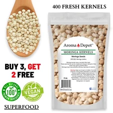 Moringa KERNELS 4 oz. Oleifera Shelled 800 Semilla De Moringa Wholesale