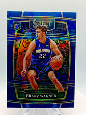 2021-22 Panini Select - Concourse Franz Wagner #15 Blue (RC)