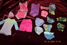Lot of Vintage Barbie Bathing suits, sleepware Underware