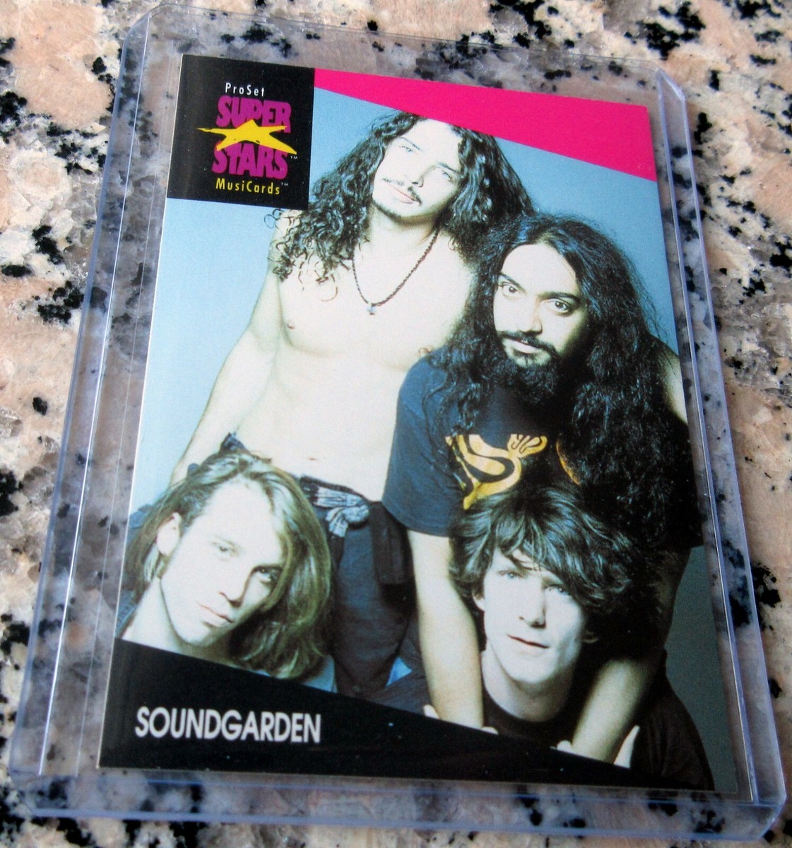SOUNDGARDEN Chris Cornell 1991 Pro Set RARE Music Trading Card