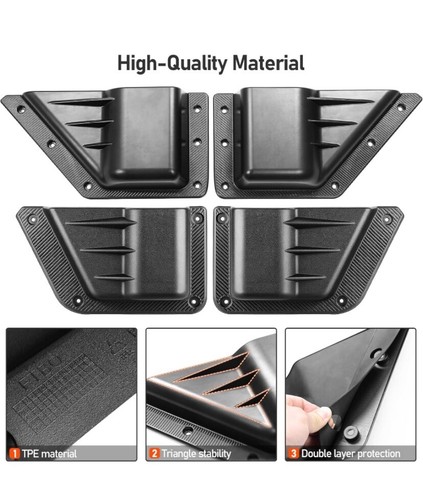 #716. LEPZ 2PCS front-Rear Storage Pockets Compatible for Ford Bronco 2021-2024 - Picture 4 of 8