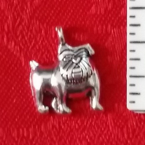 PLATA ANTIGUA - PERRO - GATO - AMIGO - IMPRESIÓN PATA - PATAS - FAMILIA - ENCANTO BULLDOG - Imagen 5 de 38