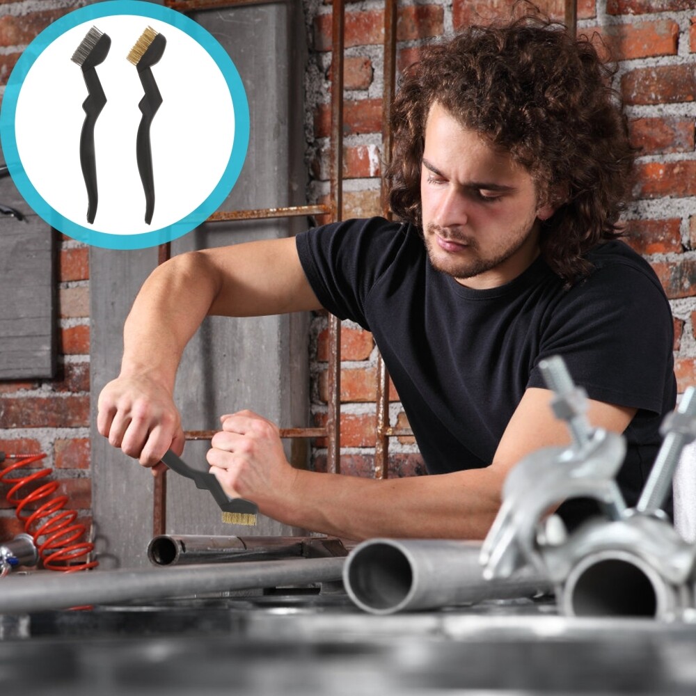 12-Pack Heavy-Duty Rusted Wire Scrubber Brushes for Tough Cleaning Tasks