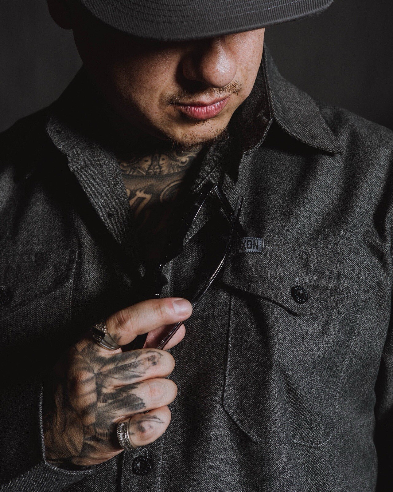 DIXXON Flannel Co. Lg "OBSIDIAN" image 5